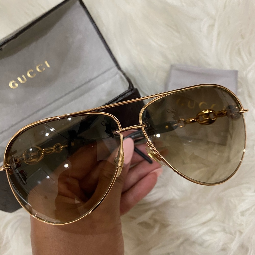 Gucci Aviator Sunglasses